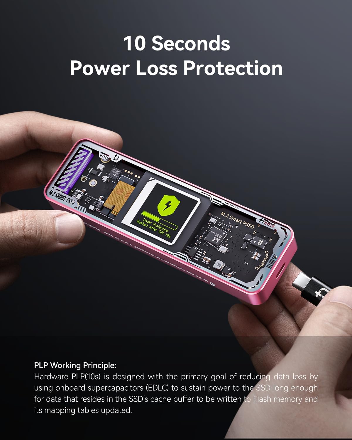 Dockcase Explorer Edition Smart M2 SSD Chassis - immagine 3