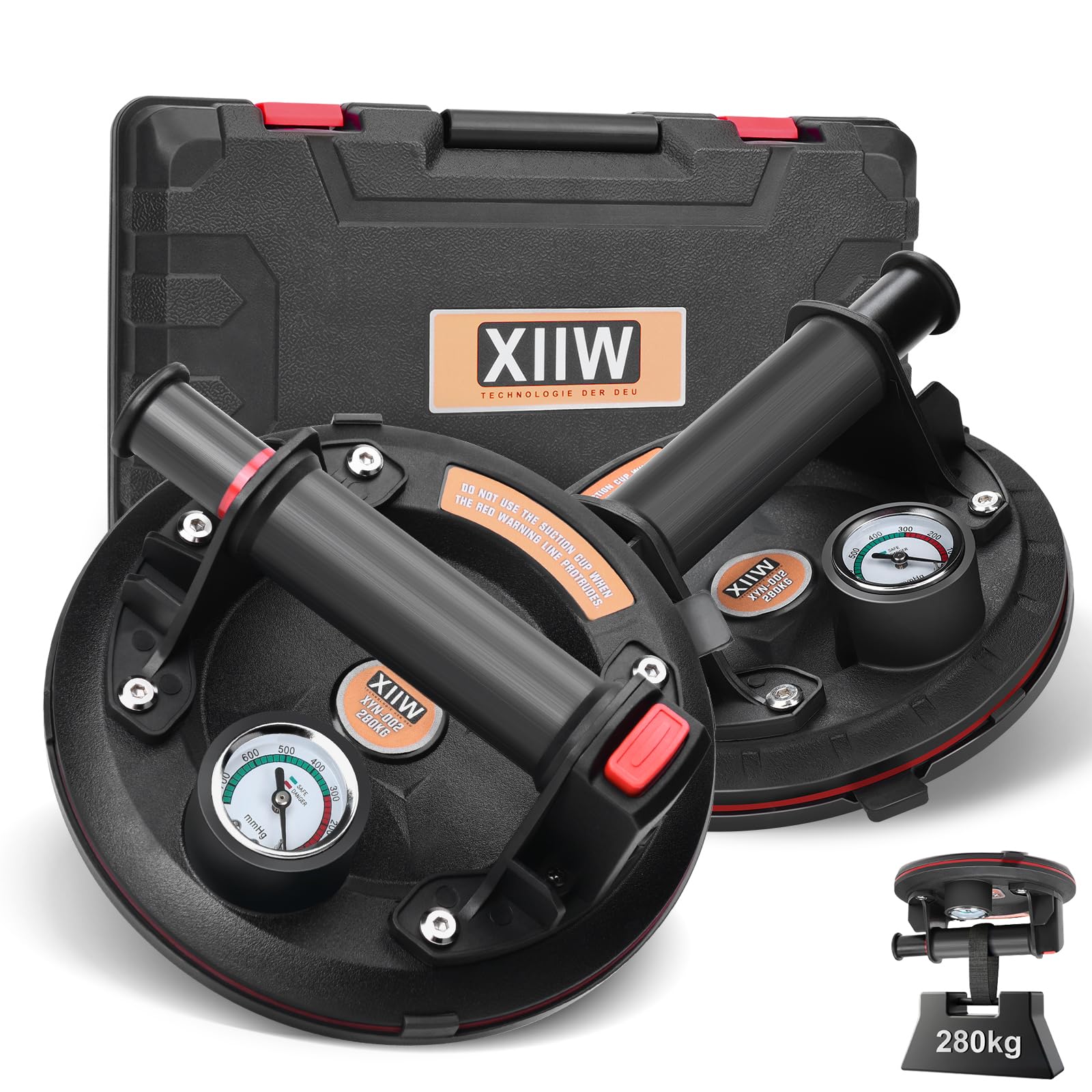 2 ventose in ABS con barometro