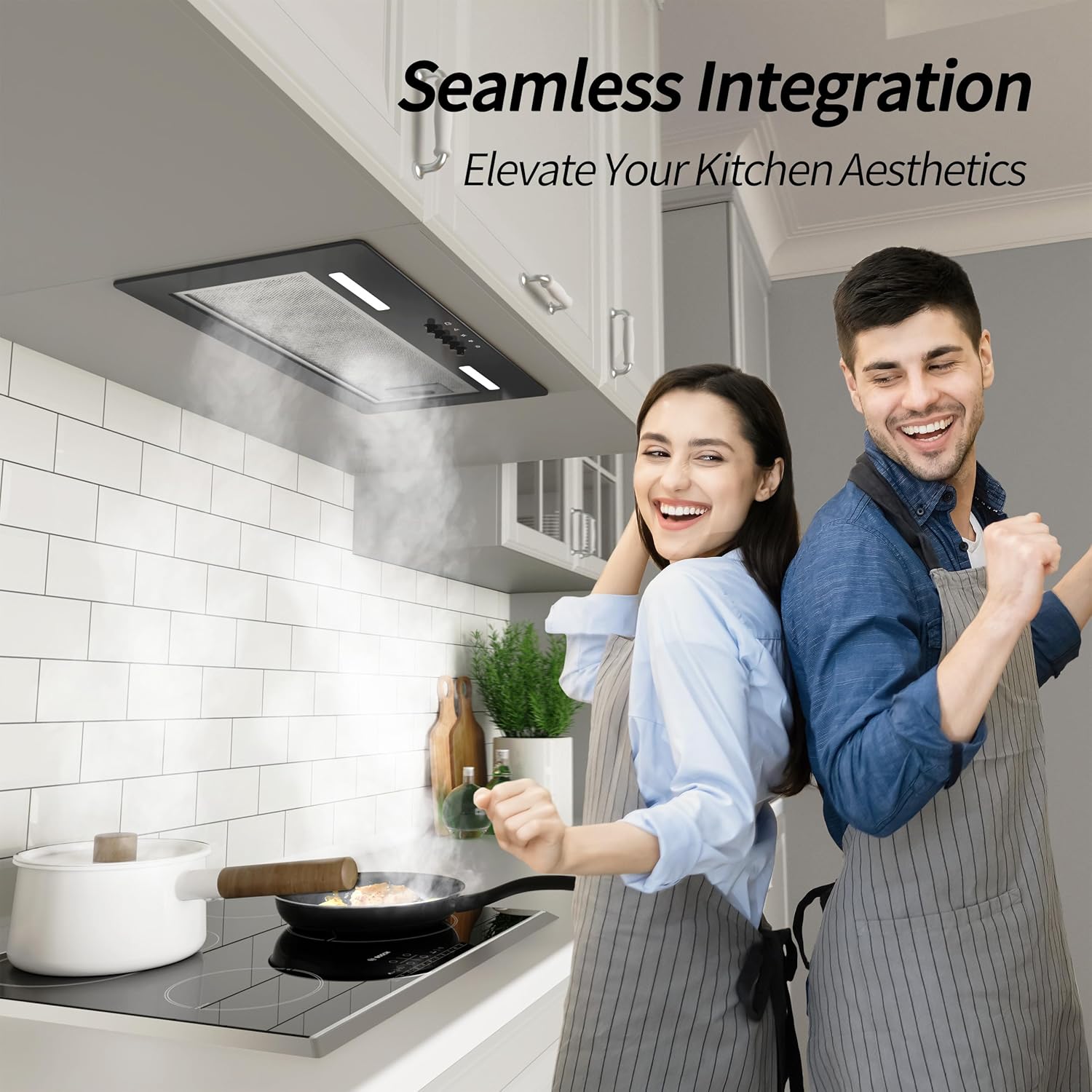 Firegas Cappa Aspirante 52cm, 350m³/h - immagine 2