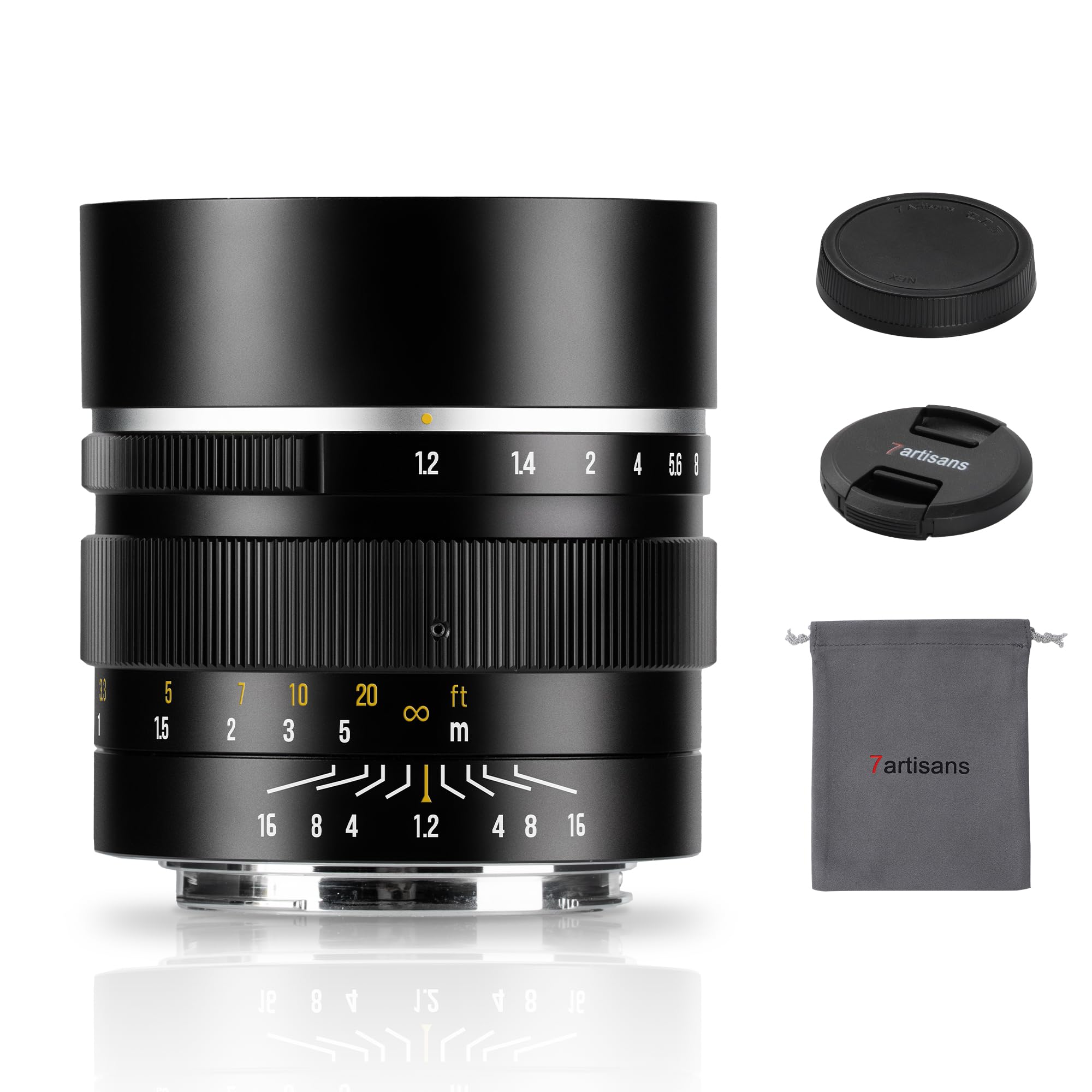 7artisans Obiettivo Fisso 50mm F1.2 APS-C