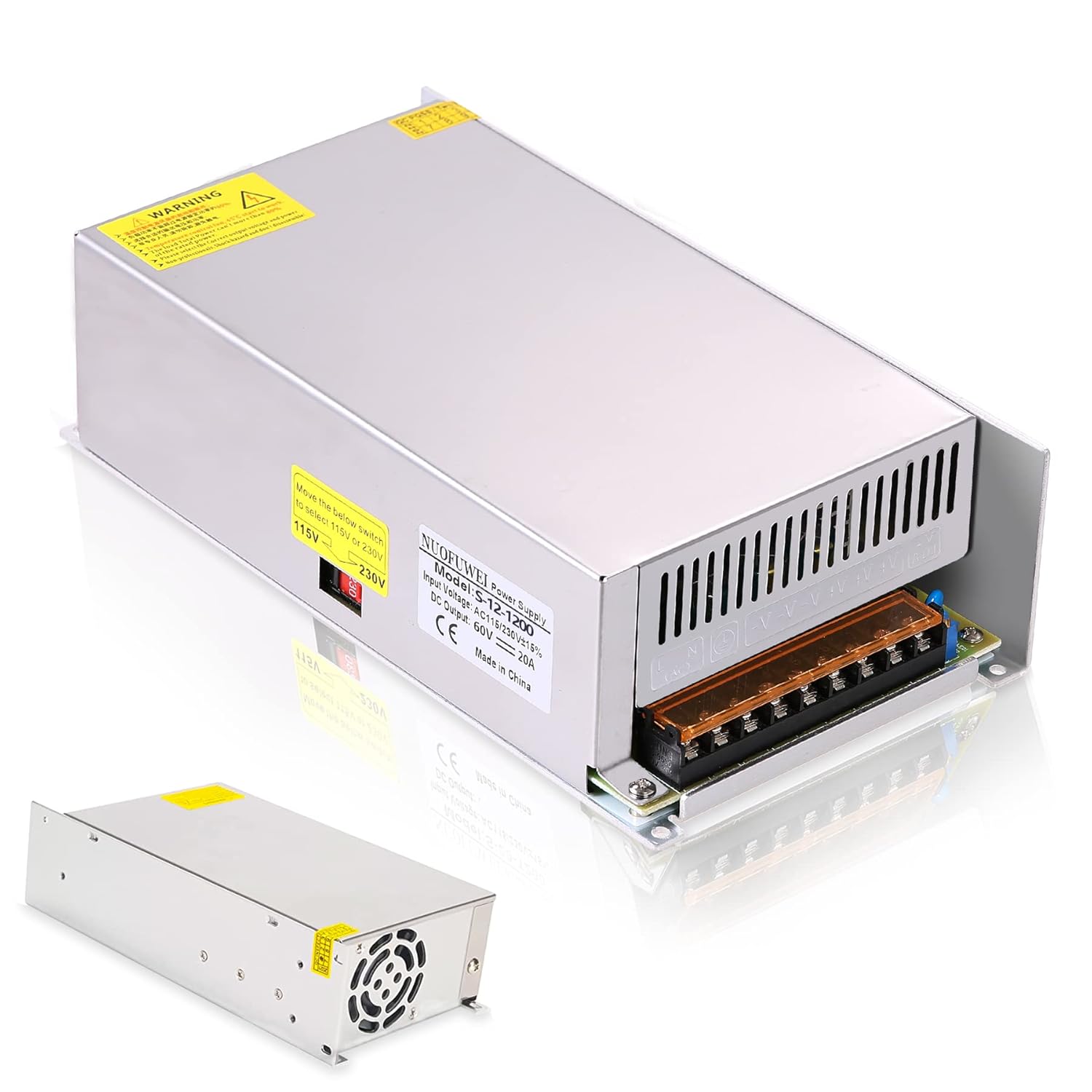 Alimentatore Trasformatore 12V 100A 1200W - immagine 1