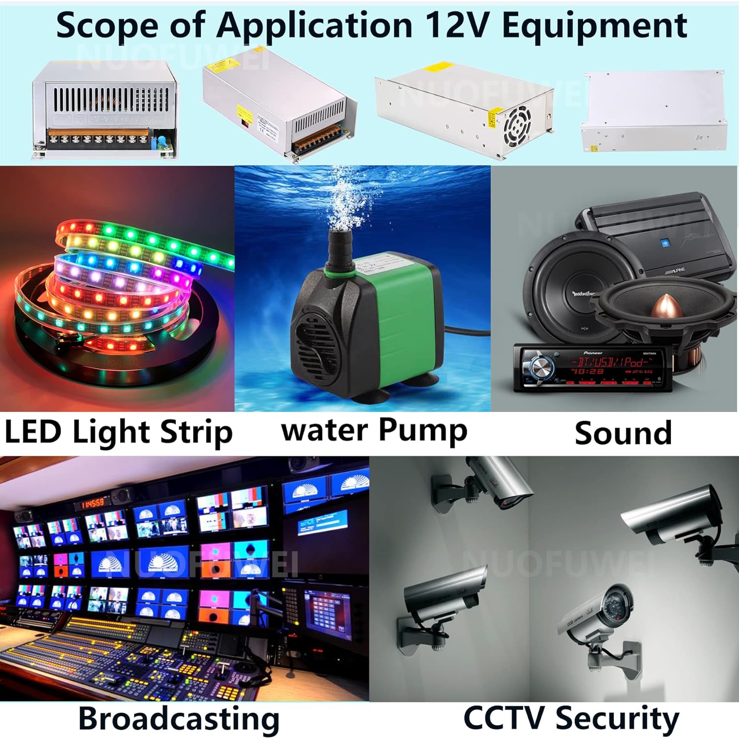 Alimentatore Trasformatore 12V 100A 1200W - immagine 5