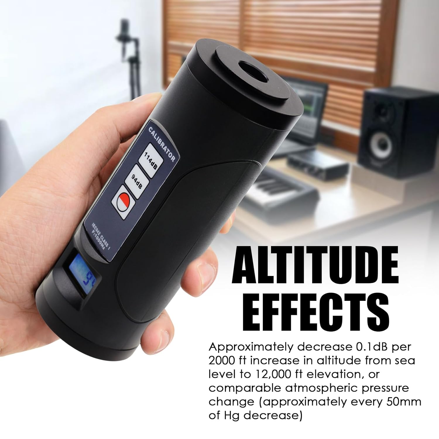 Calibratore di Livello Sonoro 94dB e 114dB - immagine 3
