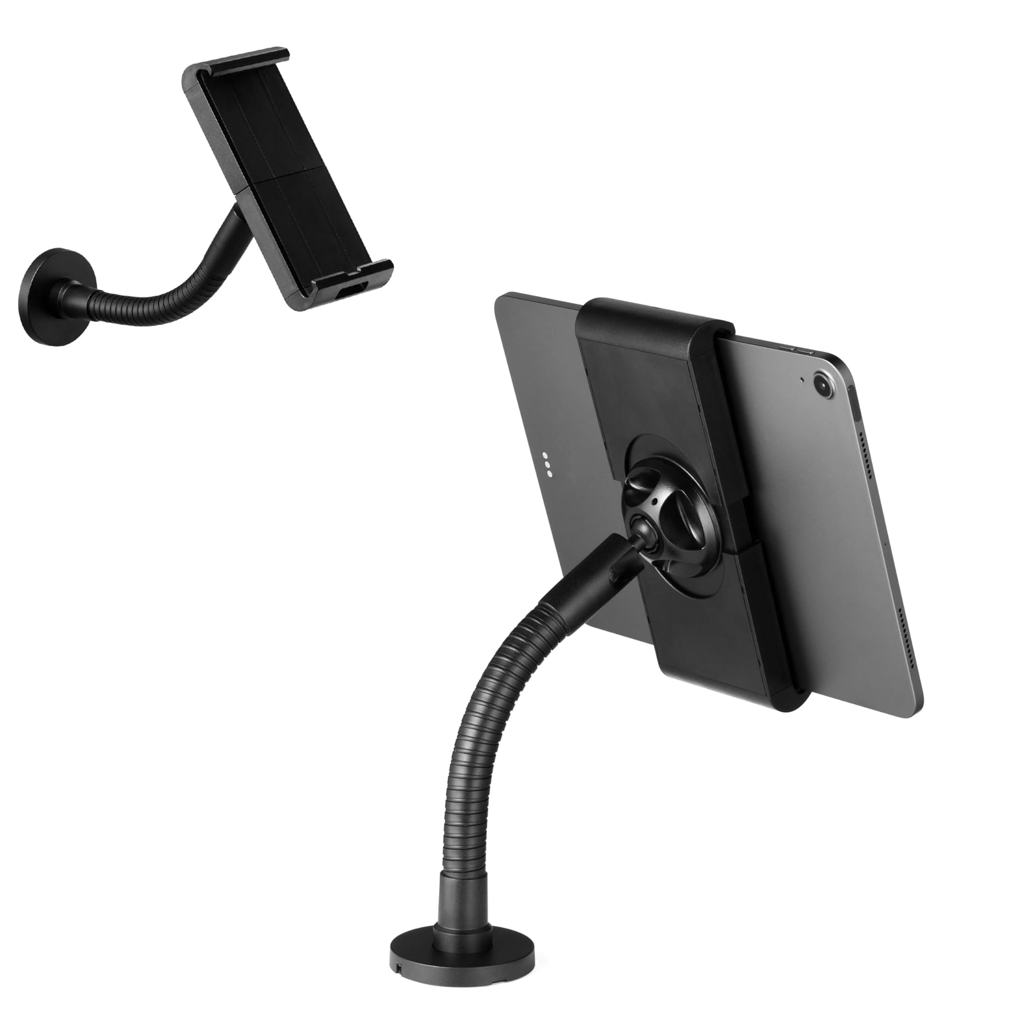 Durable Supporto Tablet TOUGH con Braccio Snodabile, Nero