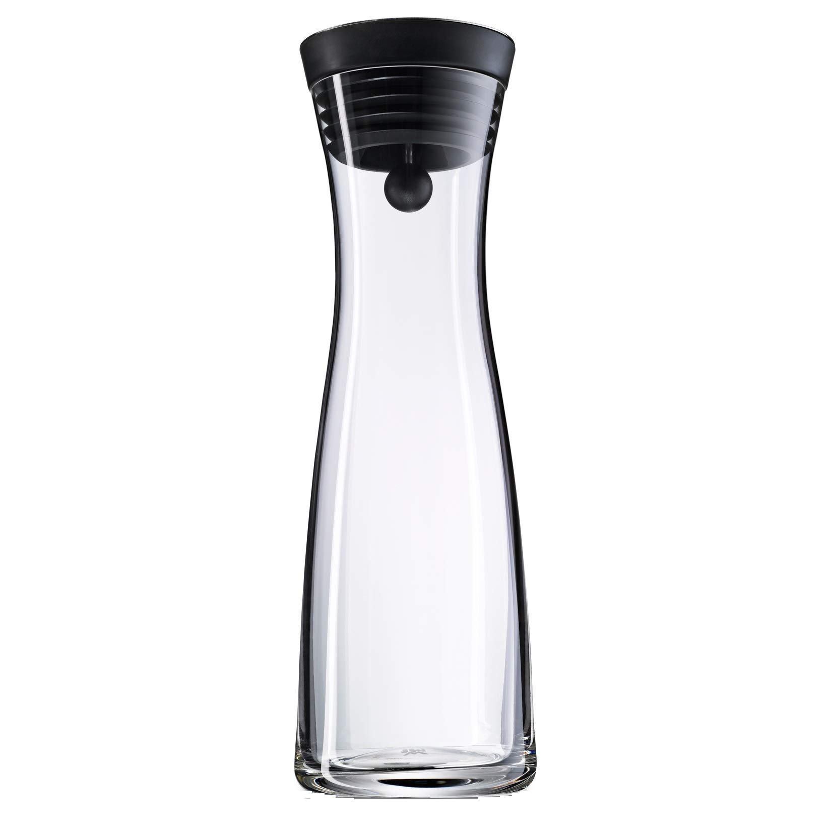 WMF Basic Caraffa per acqua di base, 1 L, Vetro, Nero