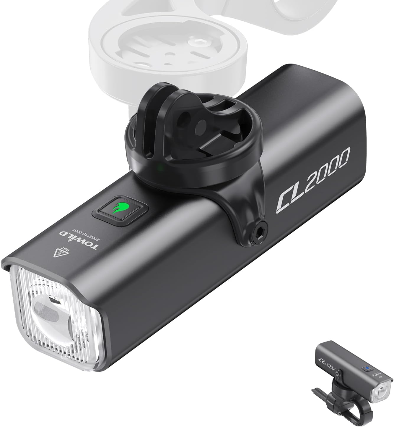 Towild CL2000 Luci Bici LED 2000 Lumen 5000mAh - immagine 1