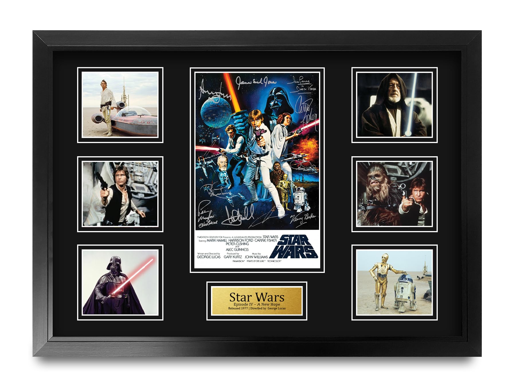 HWC Trading Star Wars New Hope - Display Autografo A2
