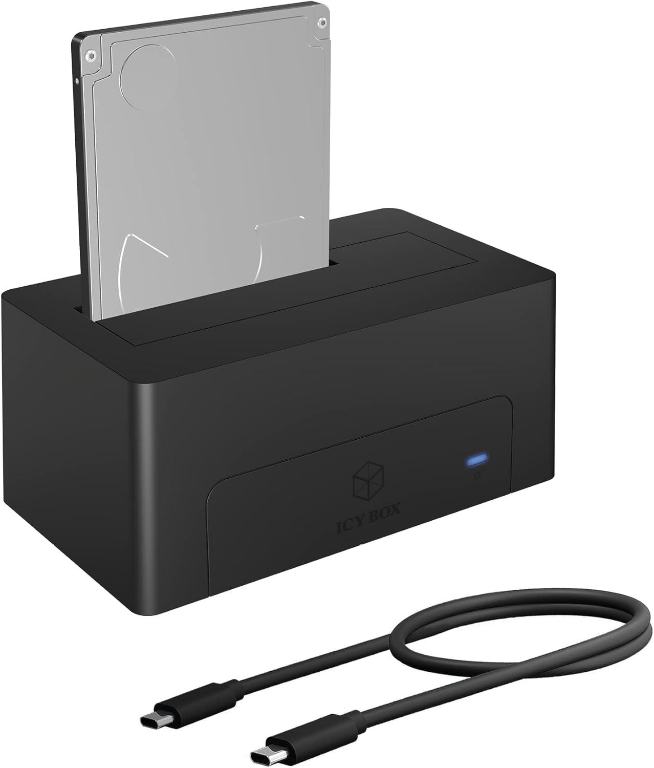 Icy Box DockingStation USB-C 3.1 per HDD/SSD 2.5"/3.5" - immagine 1