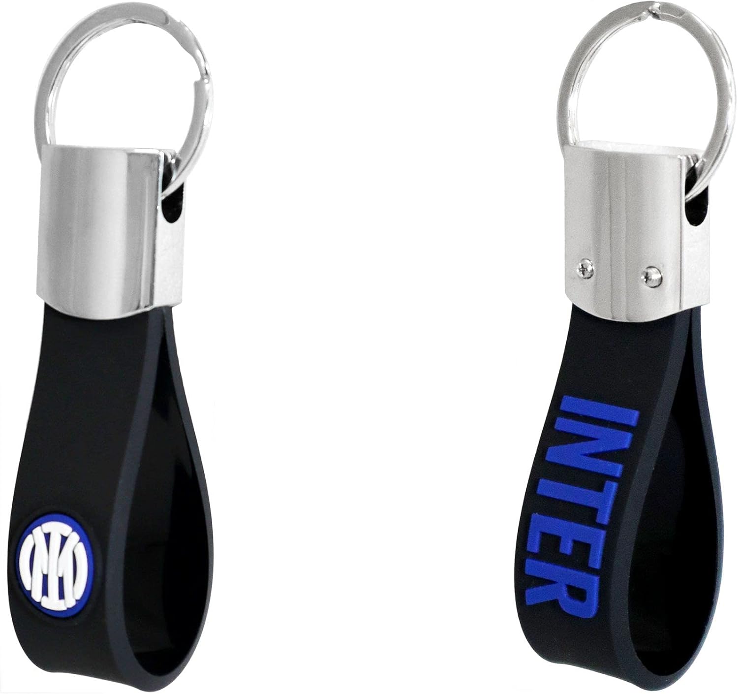 Portachiavi Inter Gomma e Metallo, Nuovo Logo - immagine 1