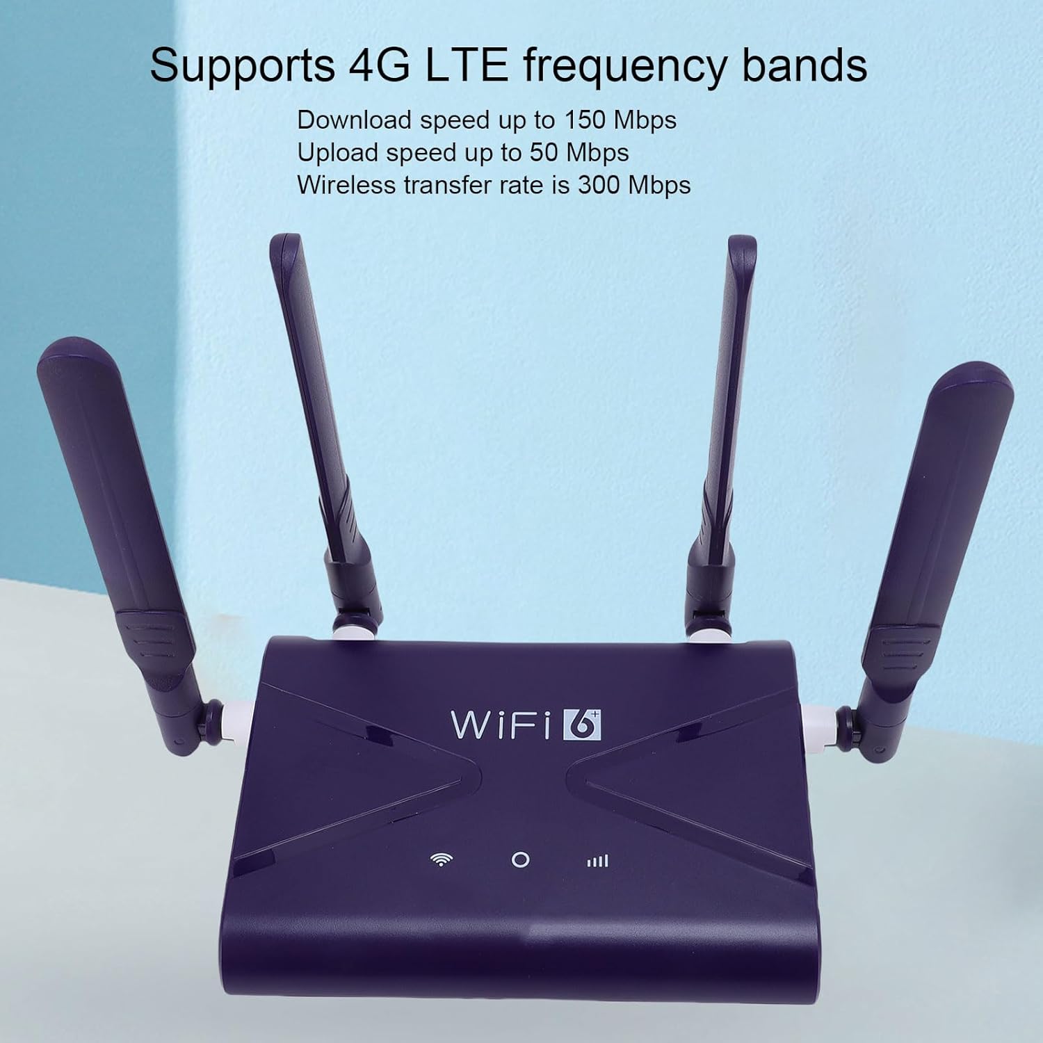 Luqeeg Router Wireless WiFi6 4G 5G CPE LTE 300MBPS - immagine 4