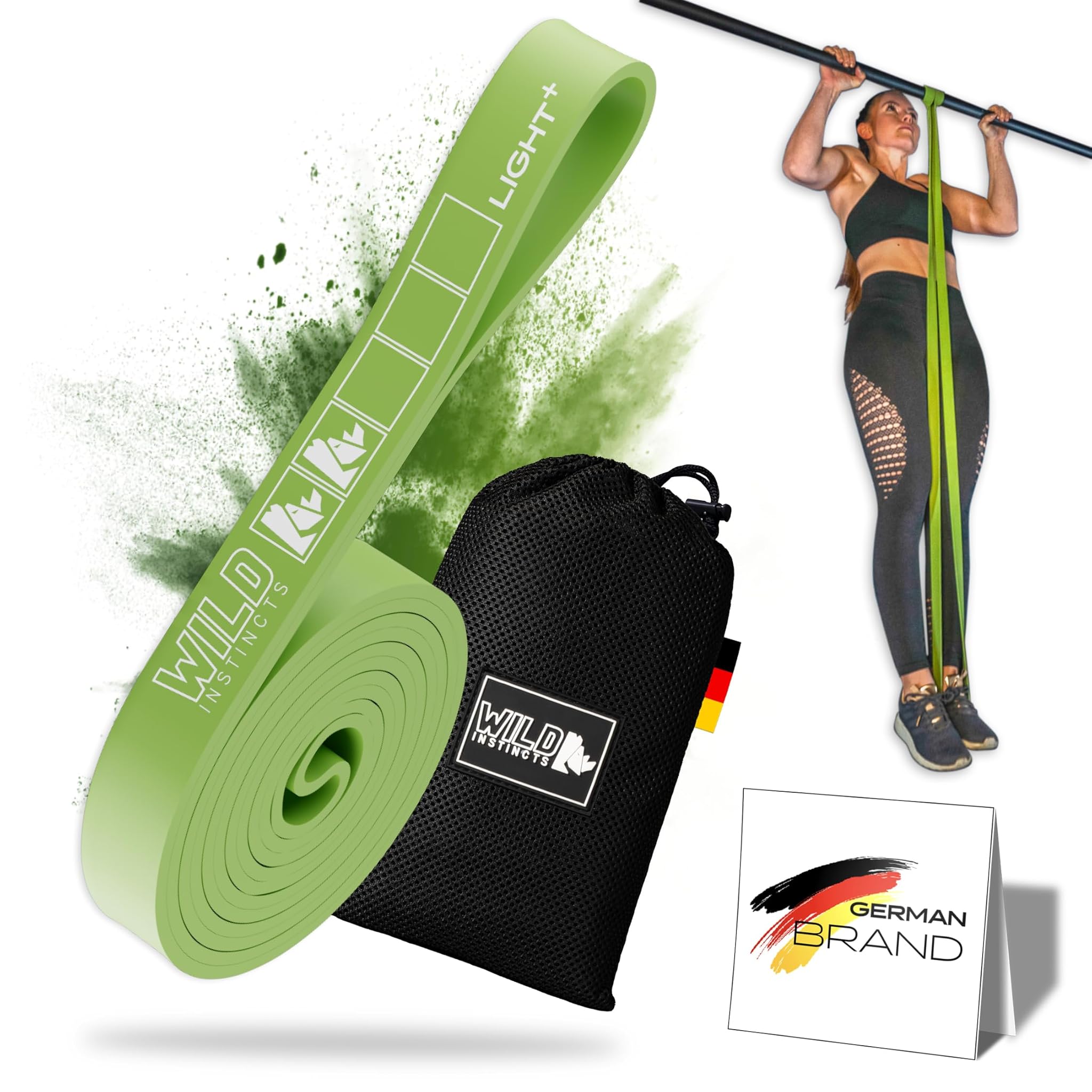 Elastico per trazioni con borsa/Bande Elastiche Fitness/Elastici Fitness/Bande Resistenza Fitness/Elastici Trazioni/Set Elastici Fitness/Come Set o Singolarmente