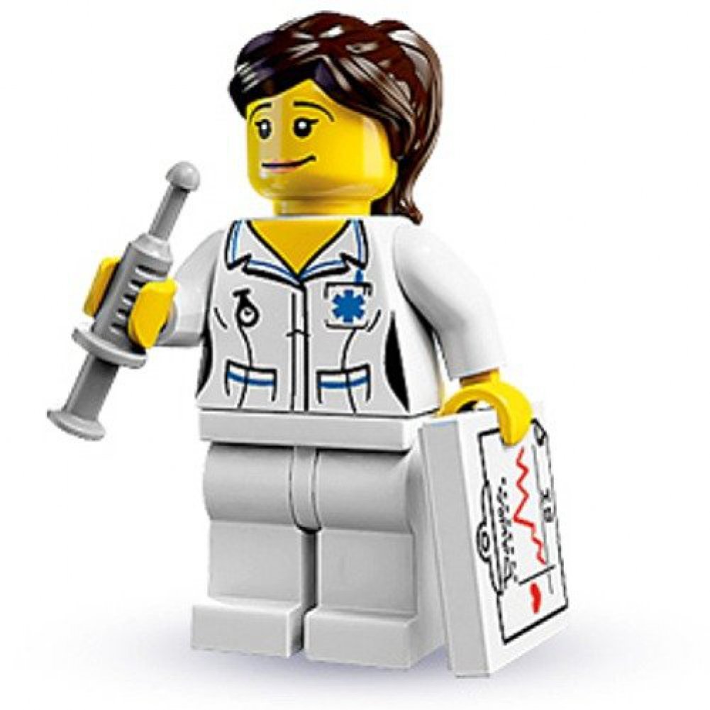 LEGO 8683 Minifigures Series 1 - Nurse by LEGO