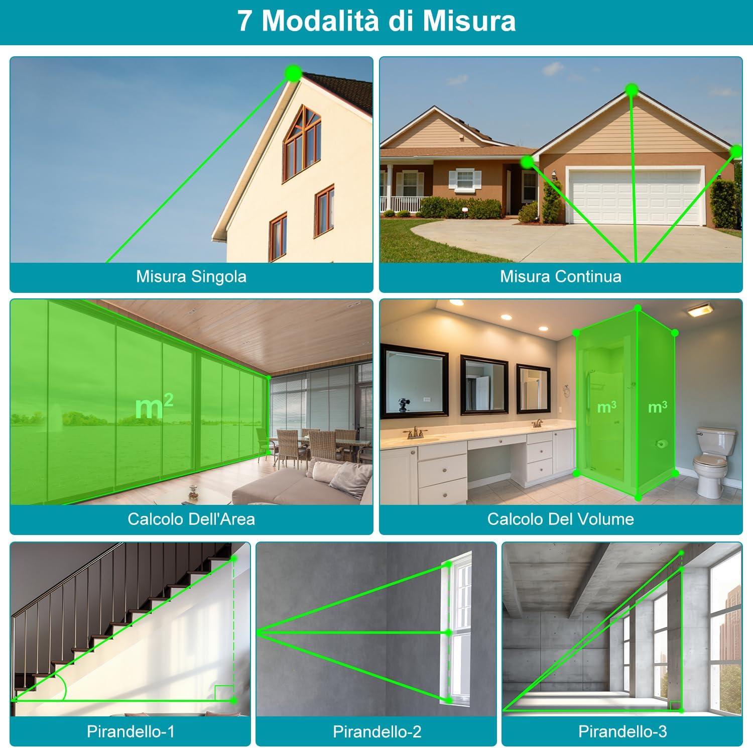 Kiprim Metro Laser Professionale 100m USB-C - immagine 7