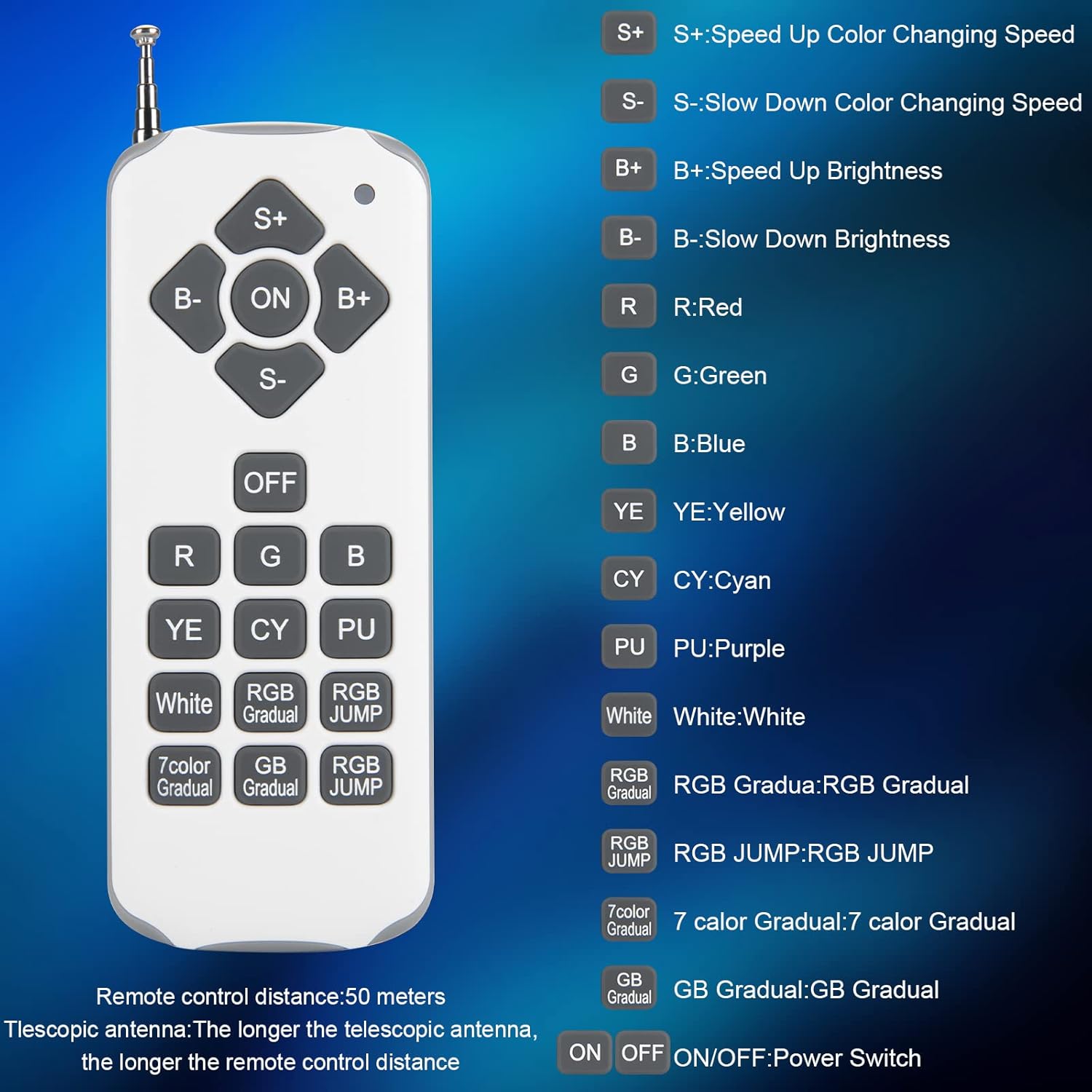 Ledmo Luci per Piscina LED PAR56 RGB 40W - immagine 7