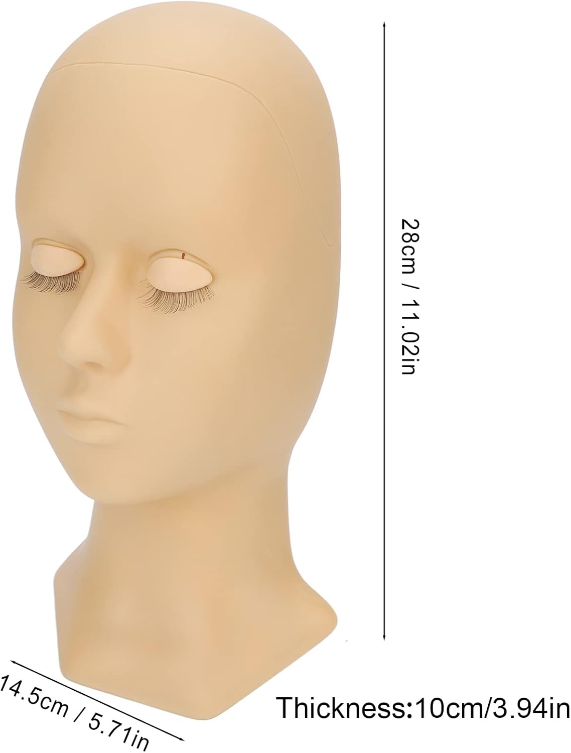 Testa di Manichino per Estensione Ciglia - immagine 5