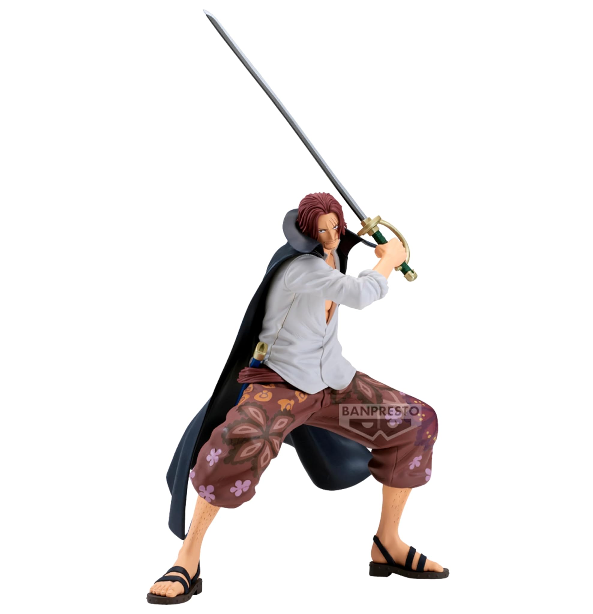 Banpresto Action Shanks One Piece - Grande 22 cm - Multicolore BP29210P - Figura da collezione - Ottimo per i fan di Anime One Piece