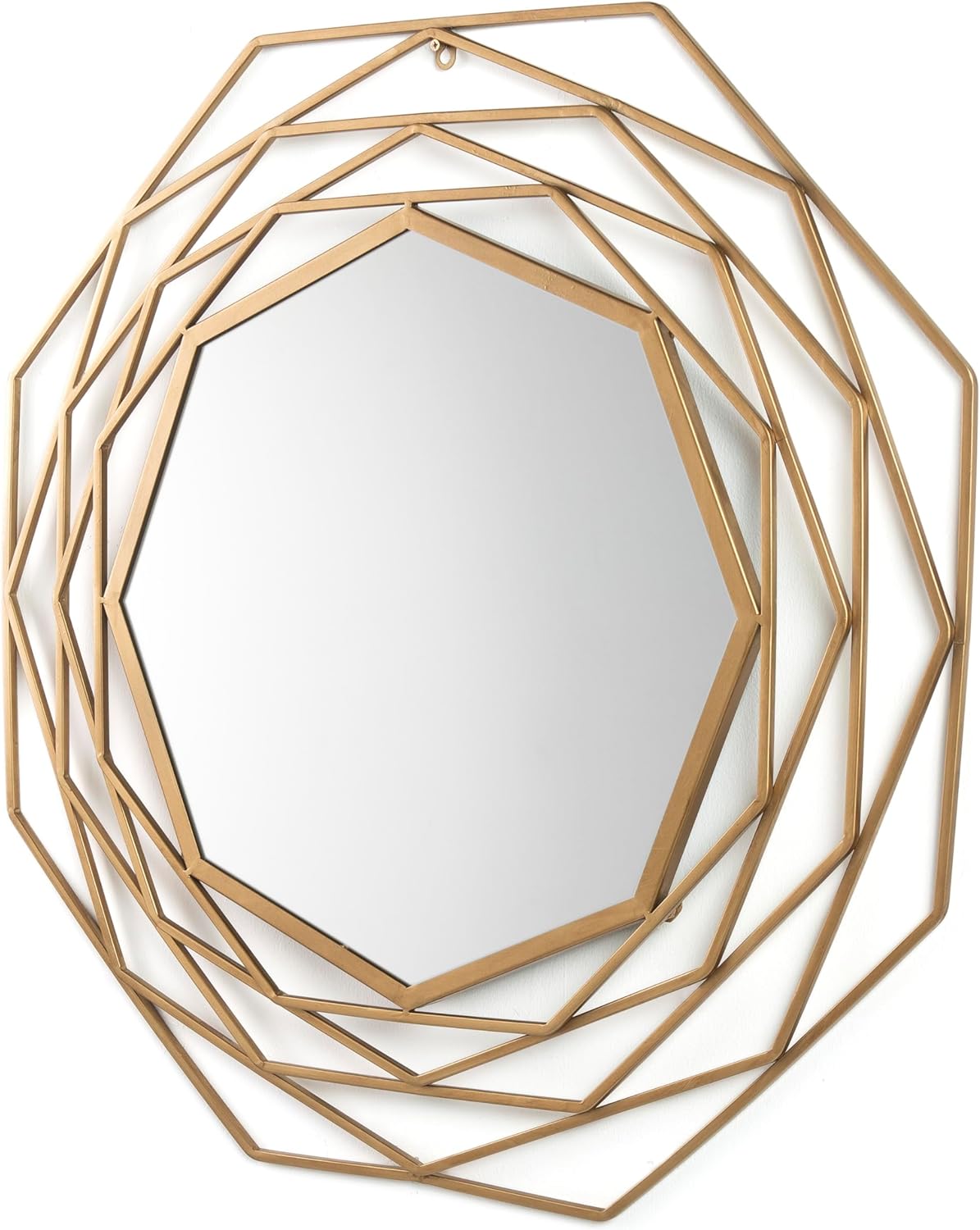 ESPEJO 81X4X81 CRISTAL/METAL DORADO - immagine 2