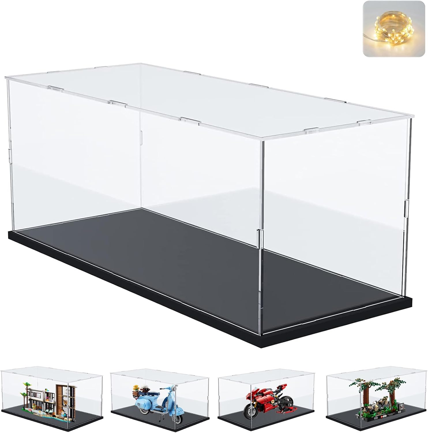 Vetrina Espositiva Plexiglass per Collezionismo 40x20x25cm - immagine 1