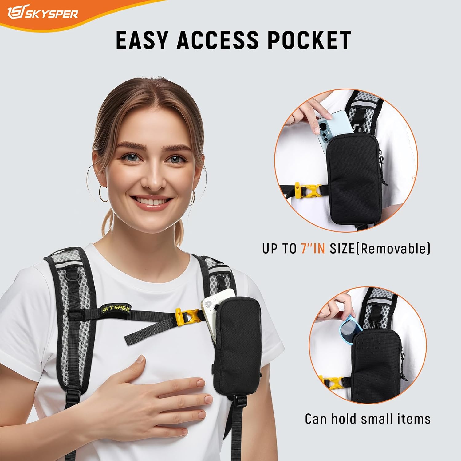 SKYSPER Zaino da Hiking 15L - immagine 2