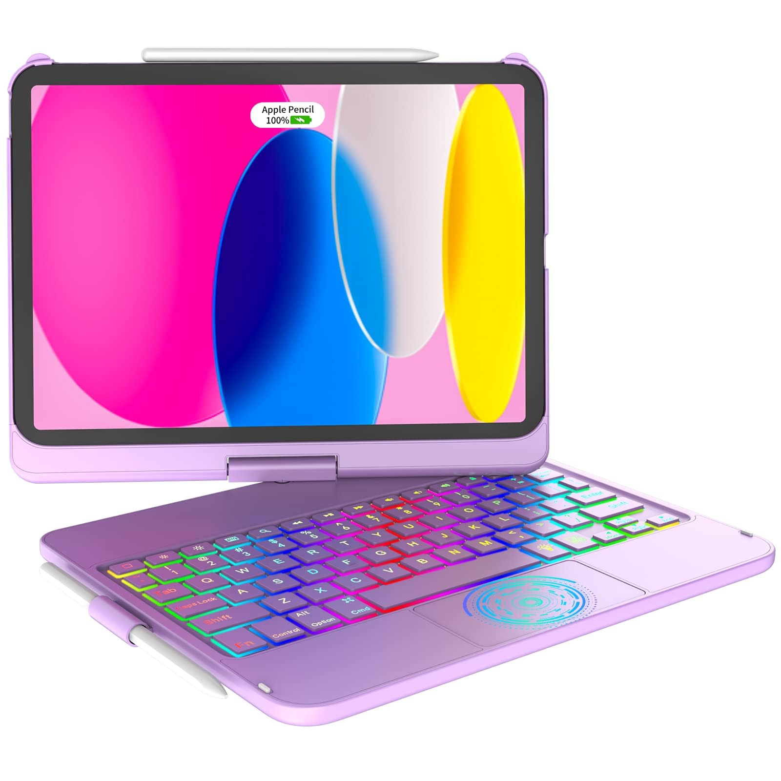 KARAFUN Custodia Tastiera Touchpad per iPad 10a Gen (2022)