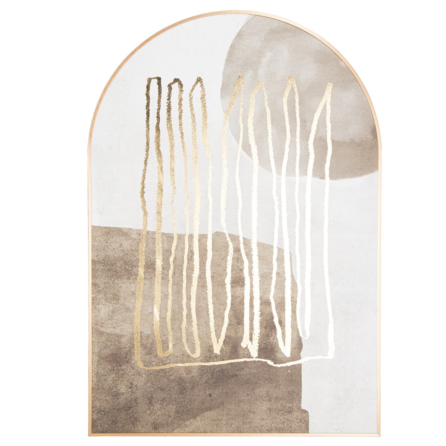 DRW Quadro Tela Stile Arco Astratto 120.8x80.8x4 cm