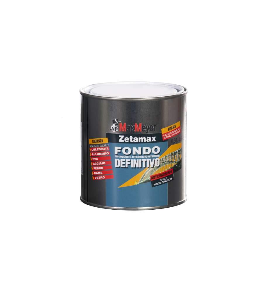 MAXMEYER Fondo antiruggine Zetamax Grigio 0,5 L
