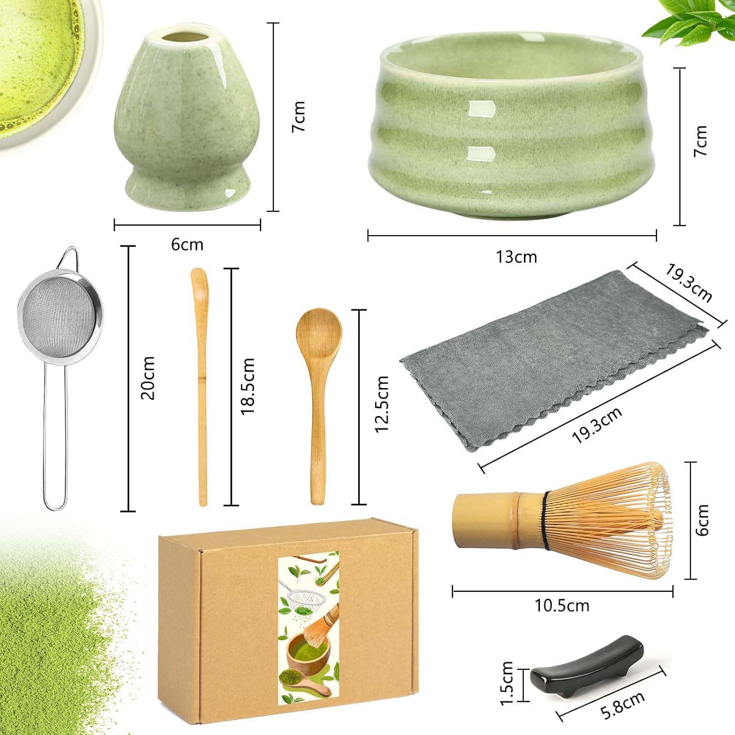 8 Pezzi Matcha Kit - Set Completo per Principianti - immagine 5