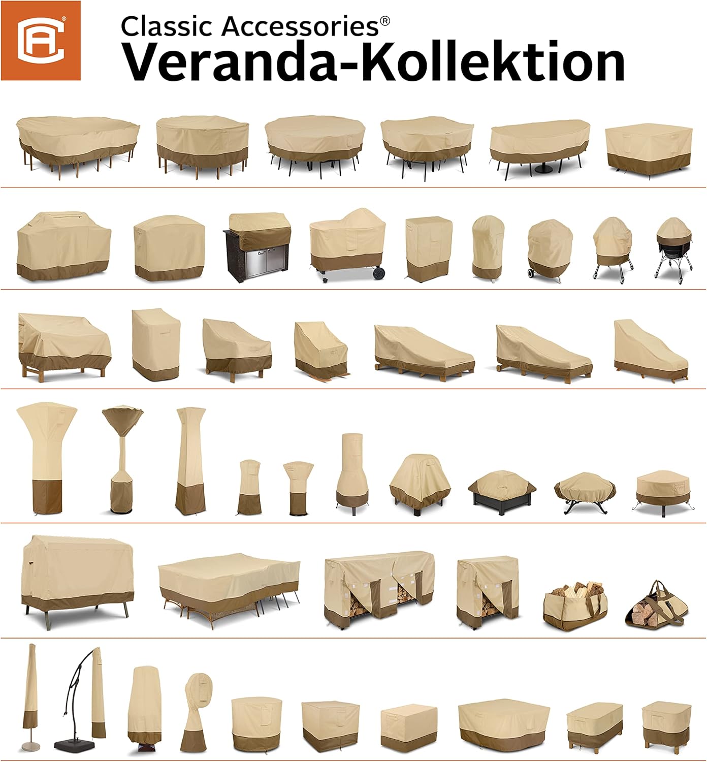 Classic Accessories Copertura per Sedia Adirondack - immagine 5