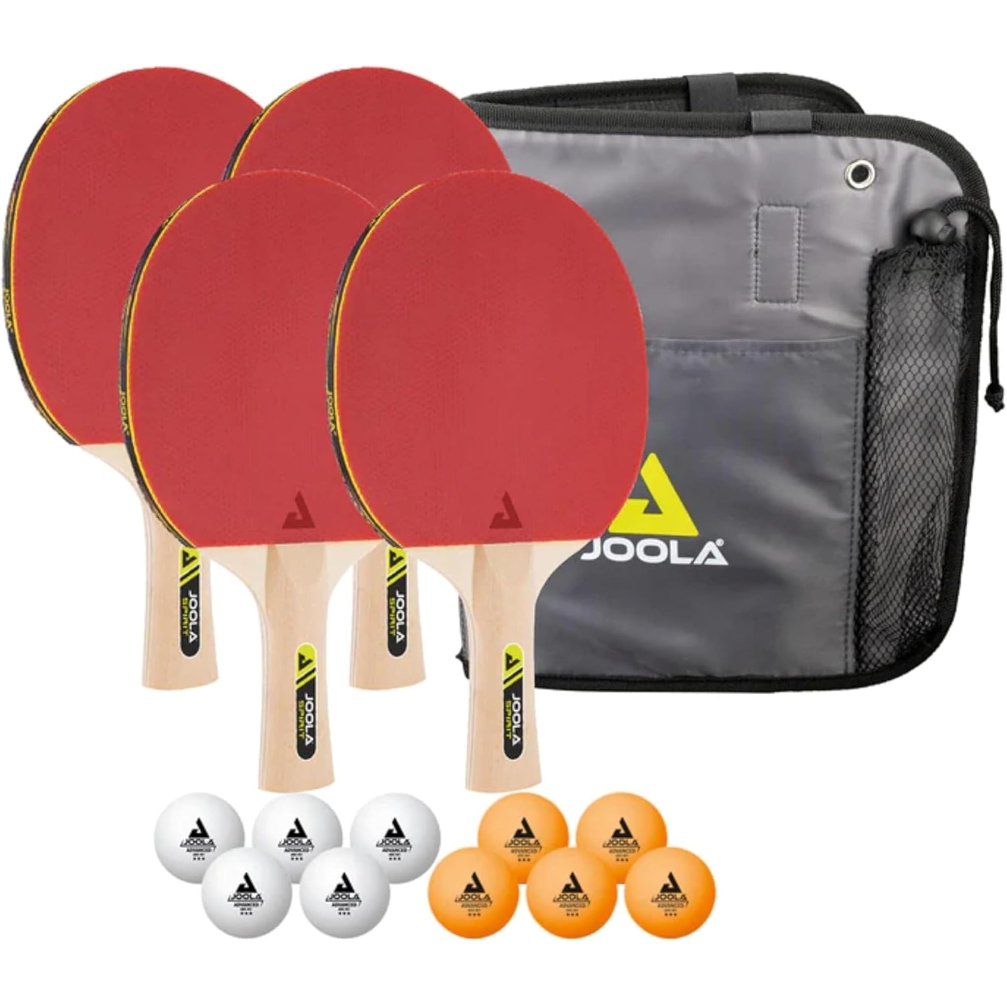 Joola Set da Ping Pong Family con 4 Racchette