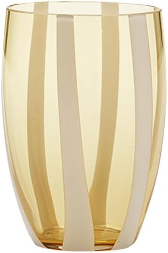 Zafferano Gessato Tumbler Set 6 Bicchieri Acqua Colori Vari - immagine 5