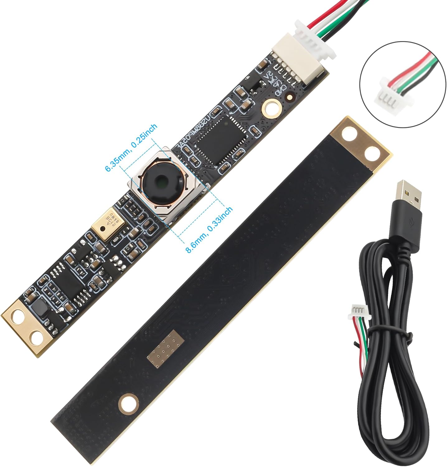 Svpro 8 MP Autofocus USB Camera con Microfono - immagine 5