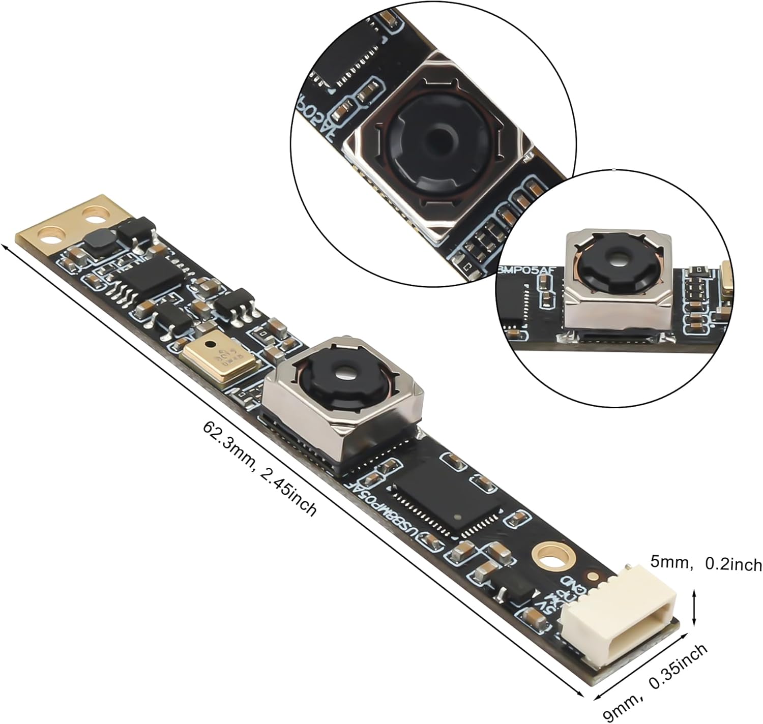 Svpro 8 MP Autofocus USB Camera con Microfono - immagine 6