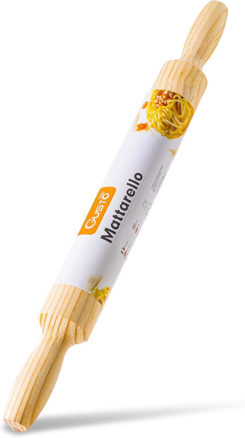 Ipea Mattarello in Legno con Manici 40x4cm - immagine 1