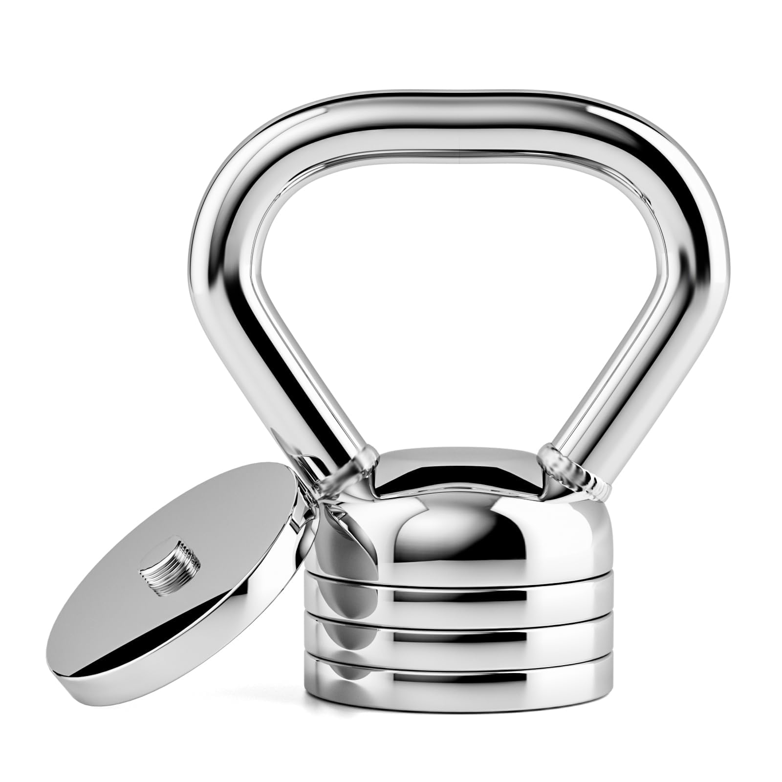 Northdeer Kettlebell Regolabile in Acciaio 10 kg