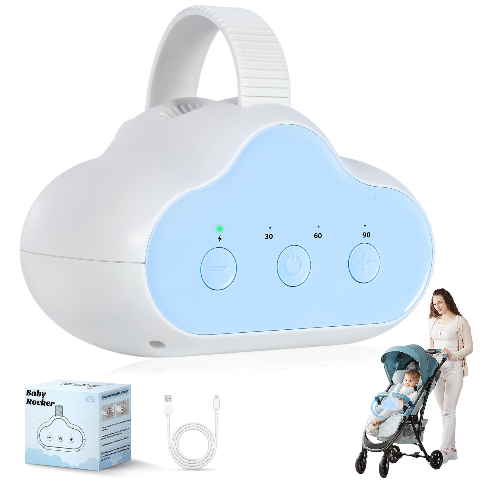 Rocker Ricaricabile Universale per Passeggino