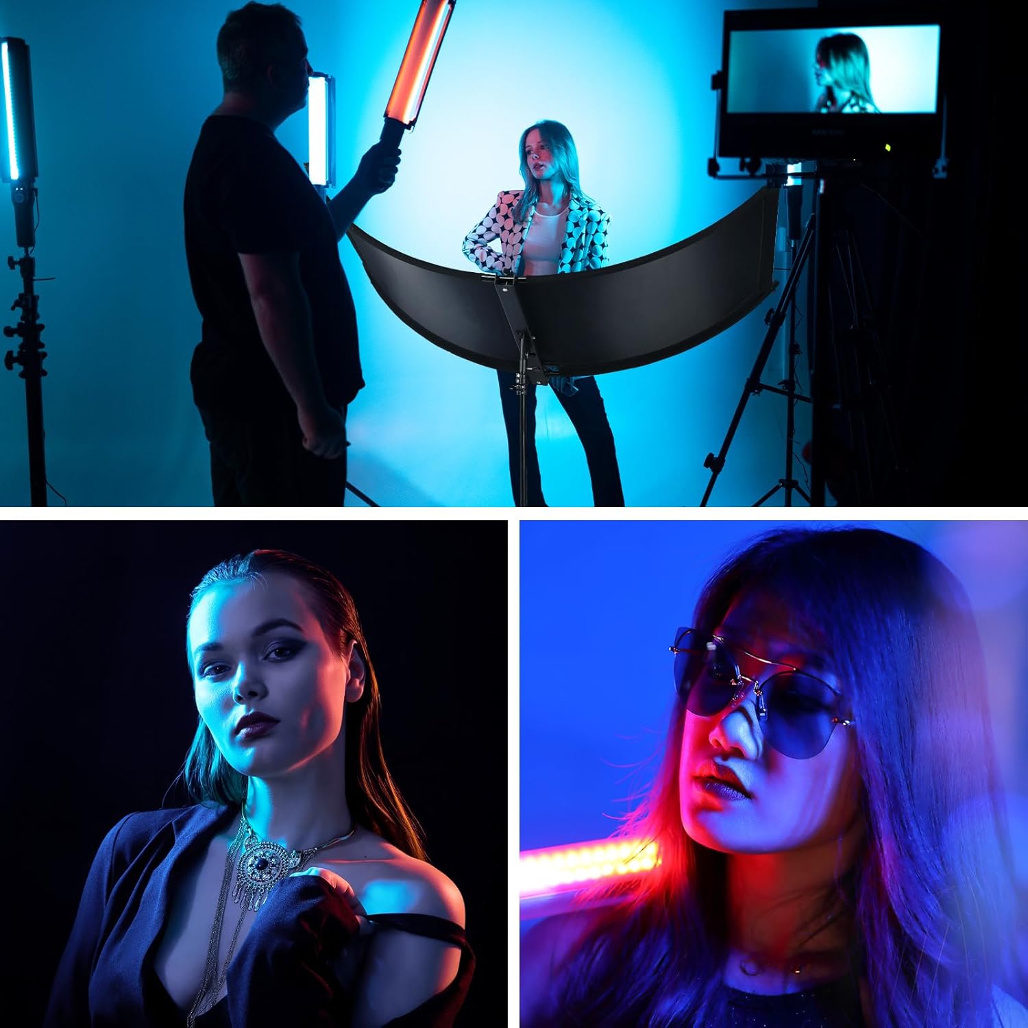 Supon U Clamshell Riflettore Diffusore a Conchiglia 180x60cm - immagine 5