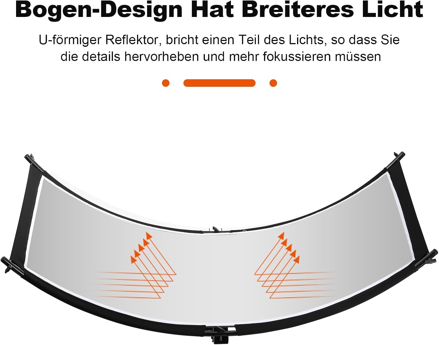 Supon U Clamshell Riflettore Diffusore a Conchiglia 180x60cm - immagine 7