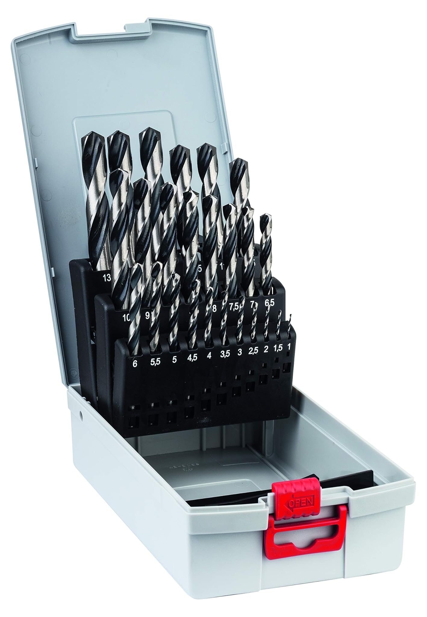 Bosch Professional 25 pz. Set Punte per Metallo HSS PointTeQ