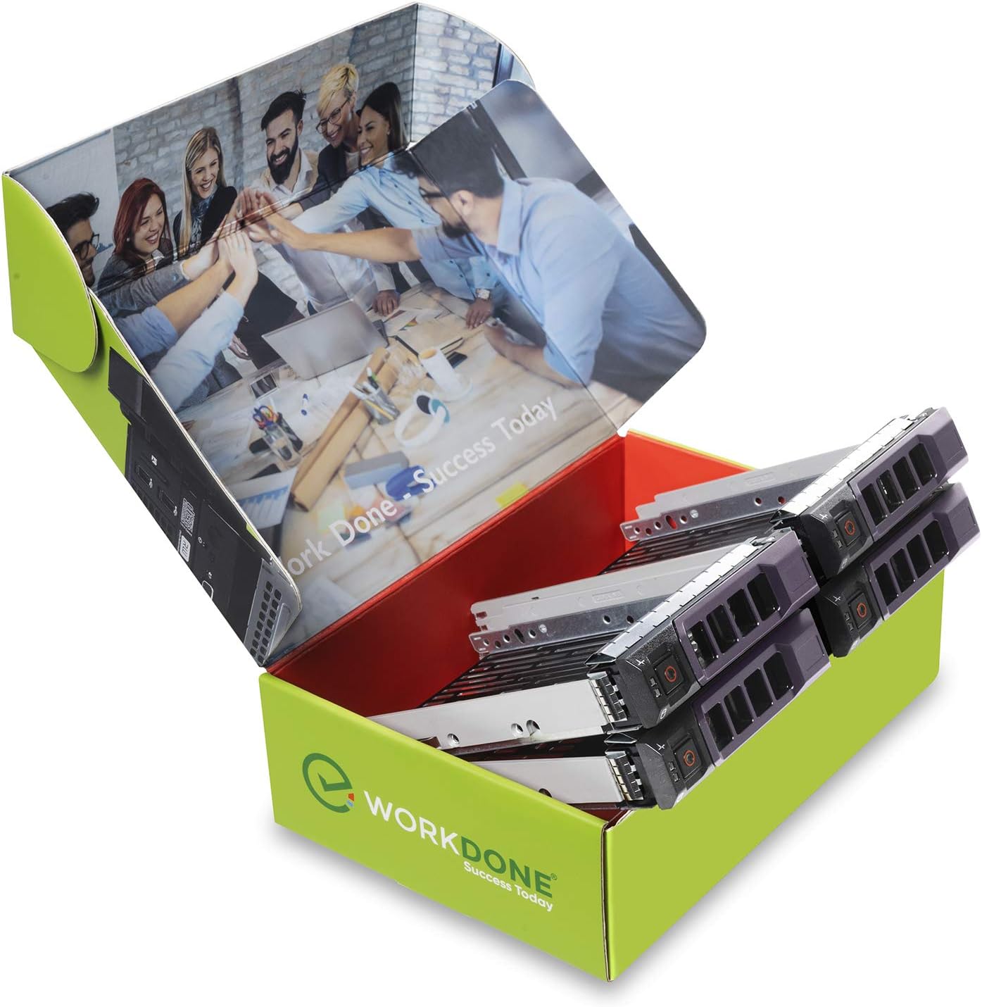 Workdone Caddy Hard Disk 3,5 Pollici (4 Pezzi) - immagine 5