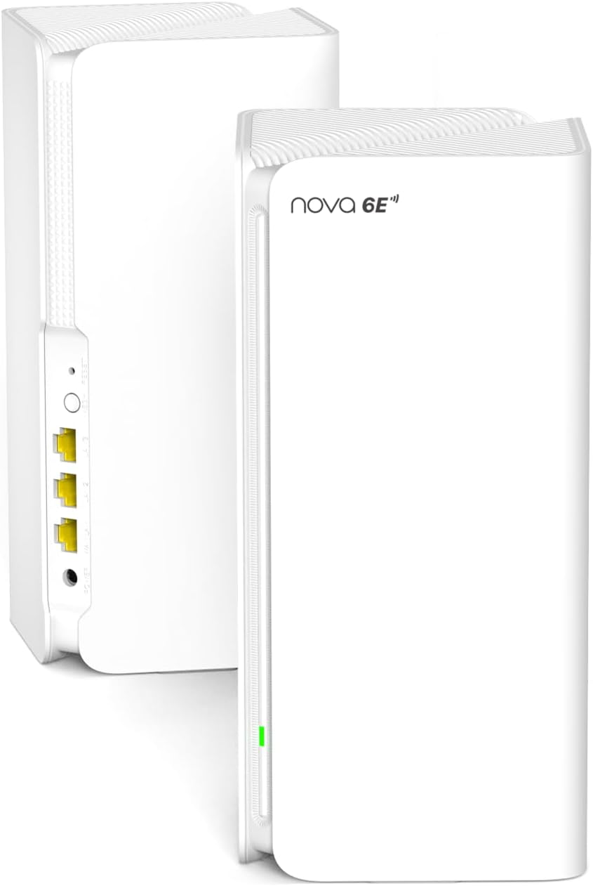 Tenda MX21Pro(2 Pack) Wi-Fi 6E Tri-Band AXE5700 - immagine 1