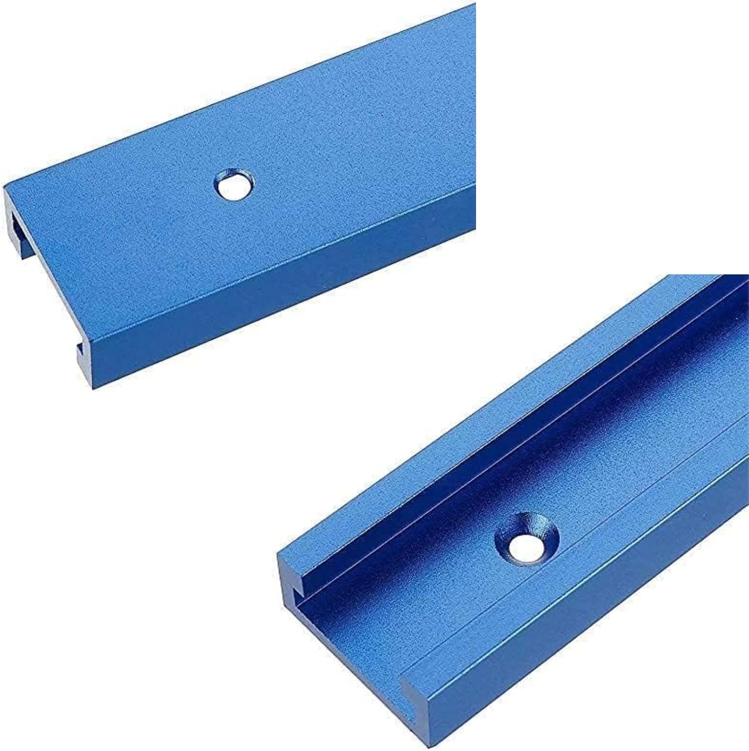 Fafeicy 2 Binari Obliqui a T 1000mm in Alluminio Blu - immagine 5