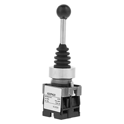 1pc 2NO Interruttore con ritorno a molla Interruttori a molla a 2 posizioni Commutazione momentanea del joystick con joystick