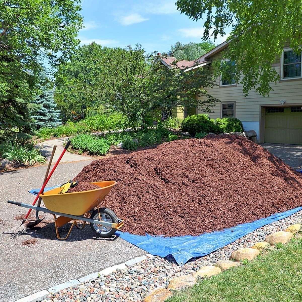 Telo Impermeabile Esterno Copritutto 5x8m 250gsm - immagine 2