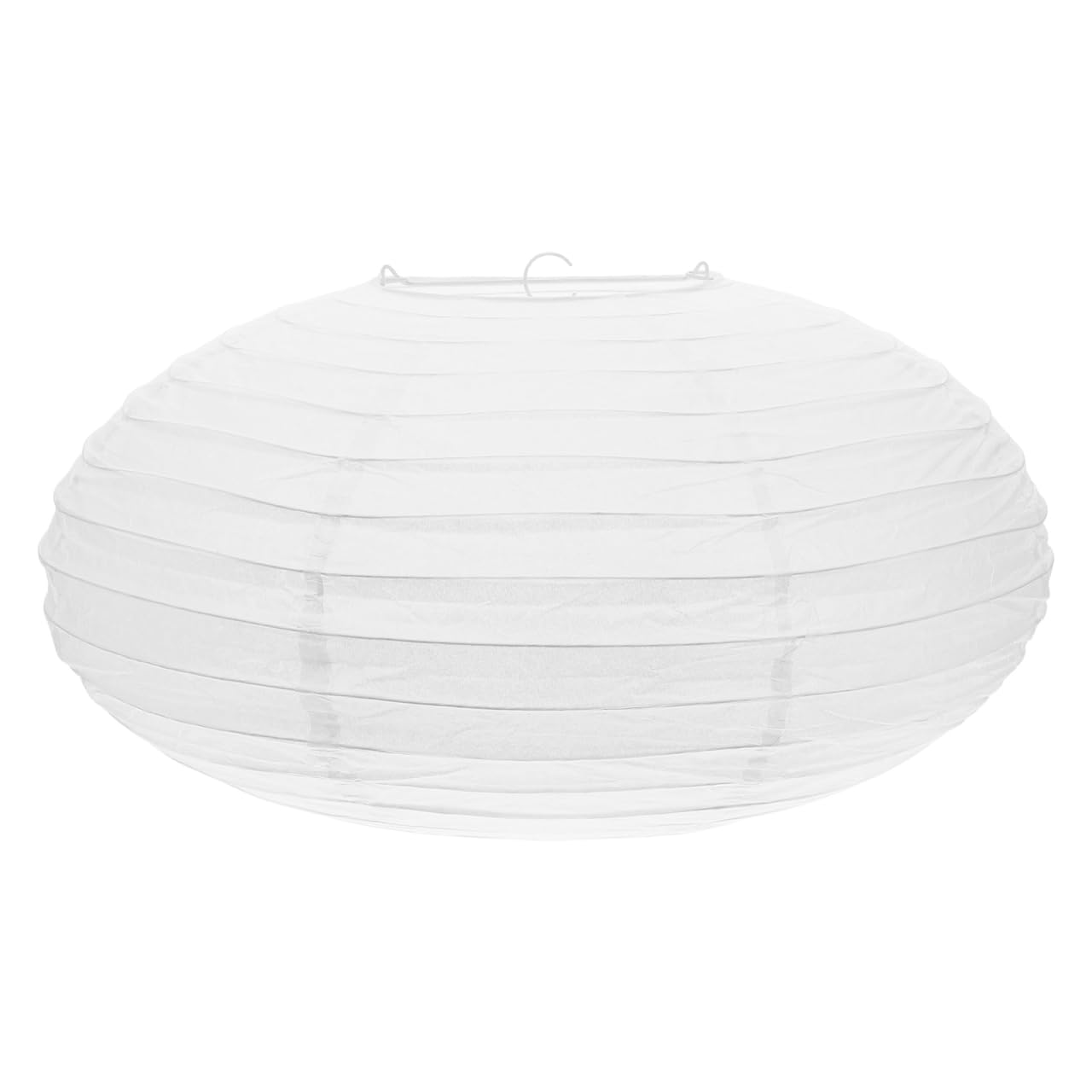 Lanterne di Carta Pieghevoli, Ovale, Riso