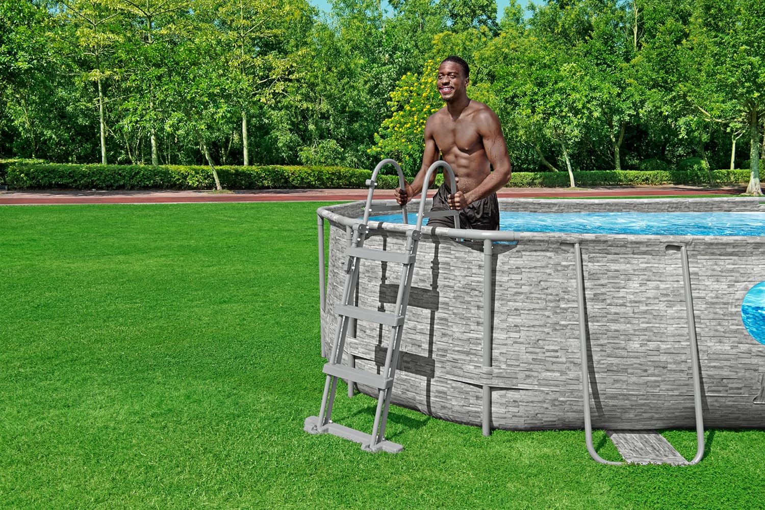 Bestway 58330-6 Scaletta di Sicurezza per Piscine - immagine 10