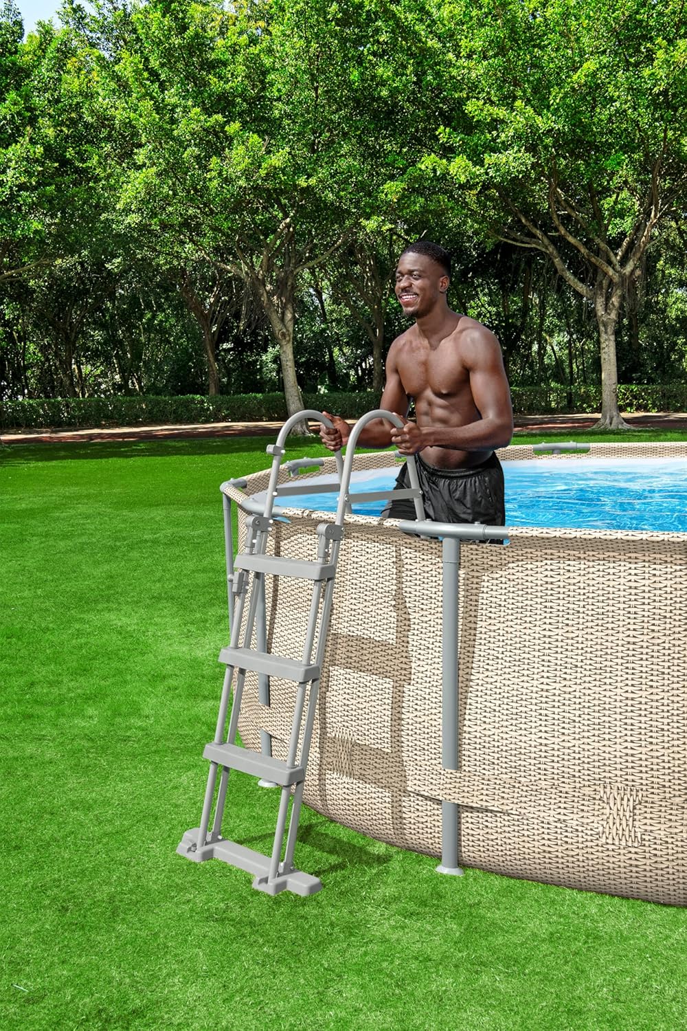 Bestway 58330-6 Scaletta di Sicurezza per Piscine - immagine 11