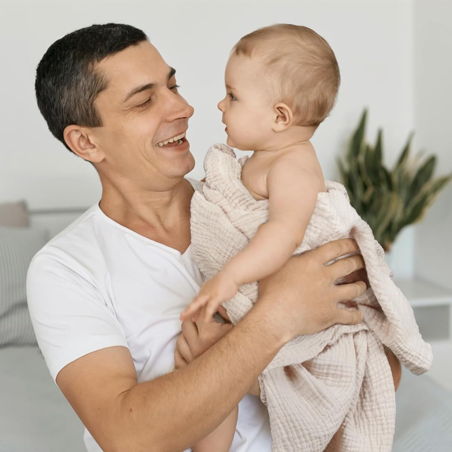 Lulumoon Coperta in mussola per bambini, 3 pezzi - immagine 6