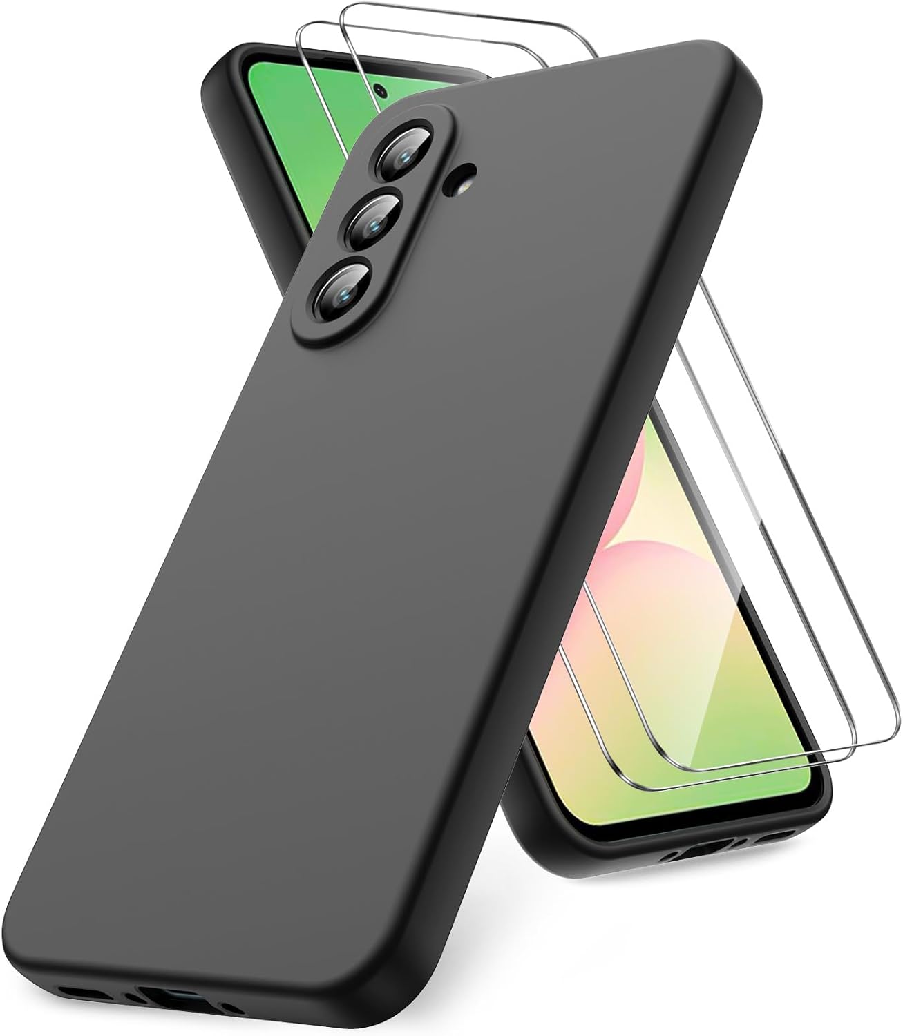 Vansdon Cover Compatibile Samsung Galaxy A56 5G, Nero - immagine 1