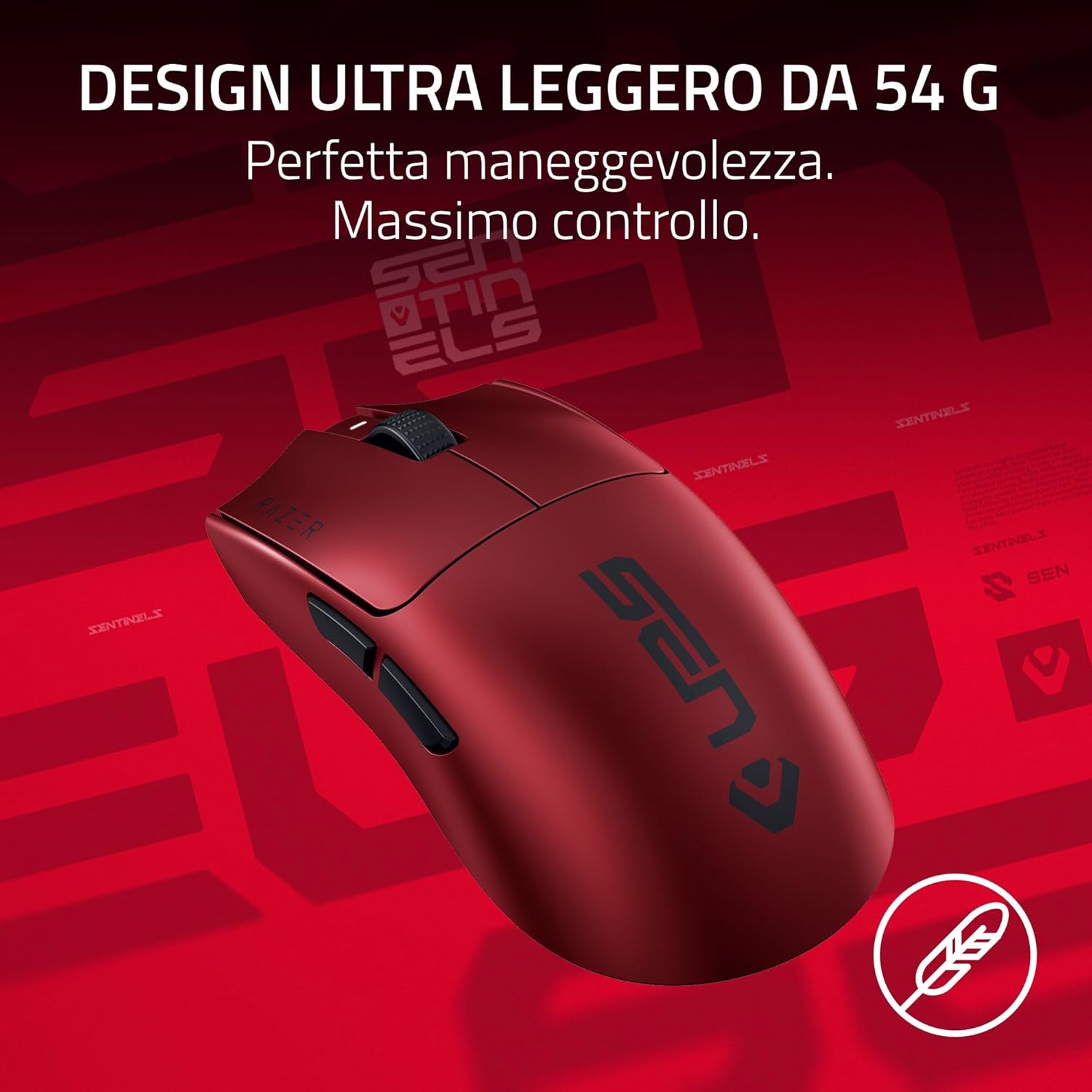 Razer Viper V3 Pro Sentinels Edition - Mouse Gaming Wireless - immagine 2