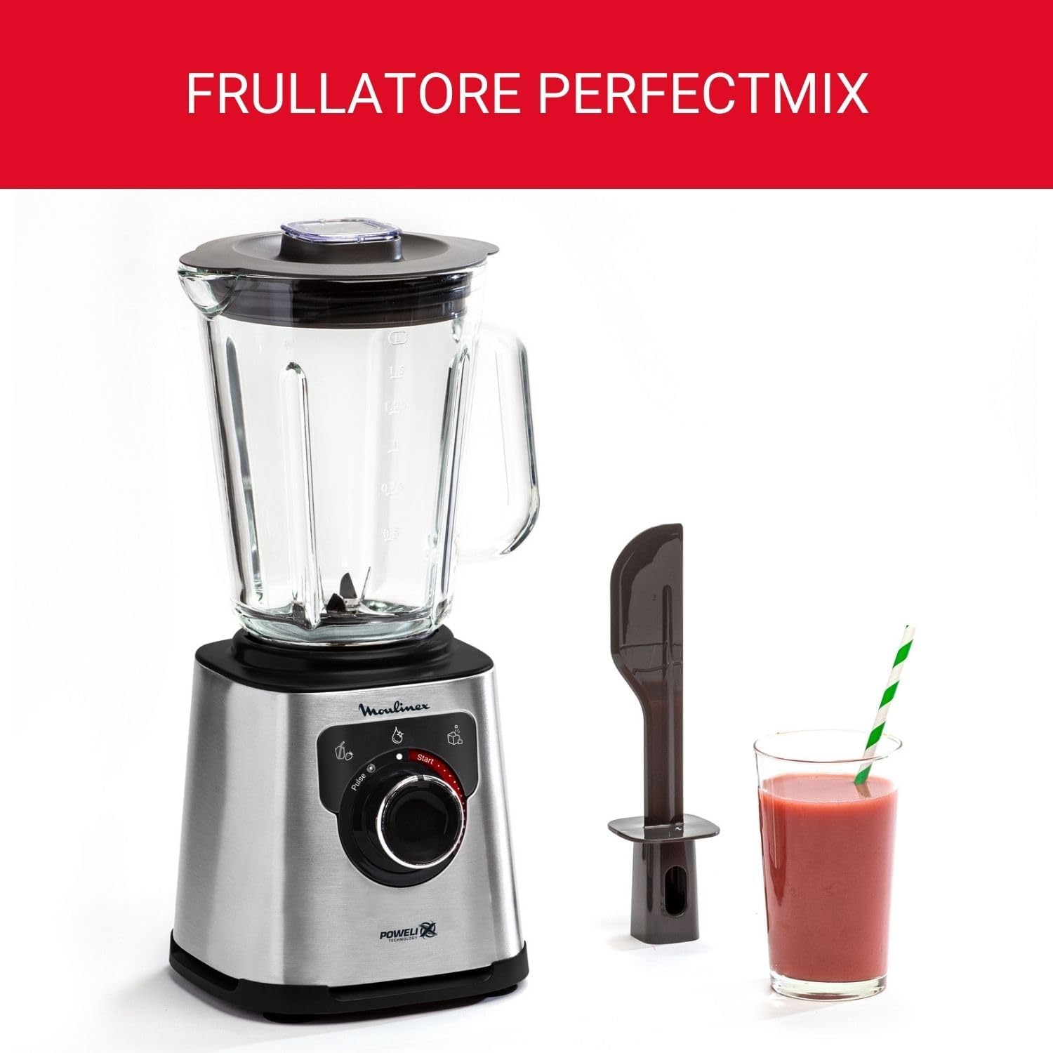 Moulinex LM871D PerfectMix+ - Frullatore 1200W - immagine 2